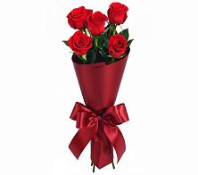 Букет 5 Красных роз Эдлесс Лав в Железнодорожном Иркутской области
