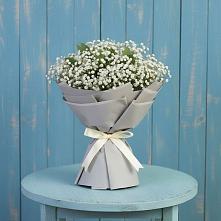 Букет цветов из:  Гипсофила в Железнодорожном Иркутской области