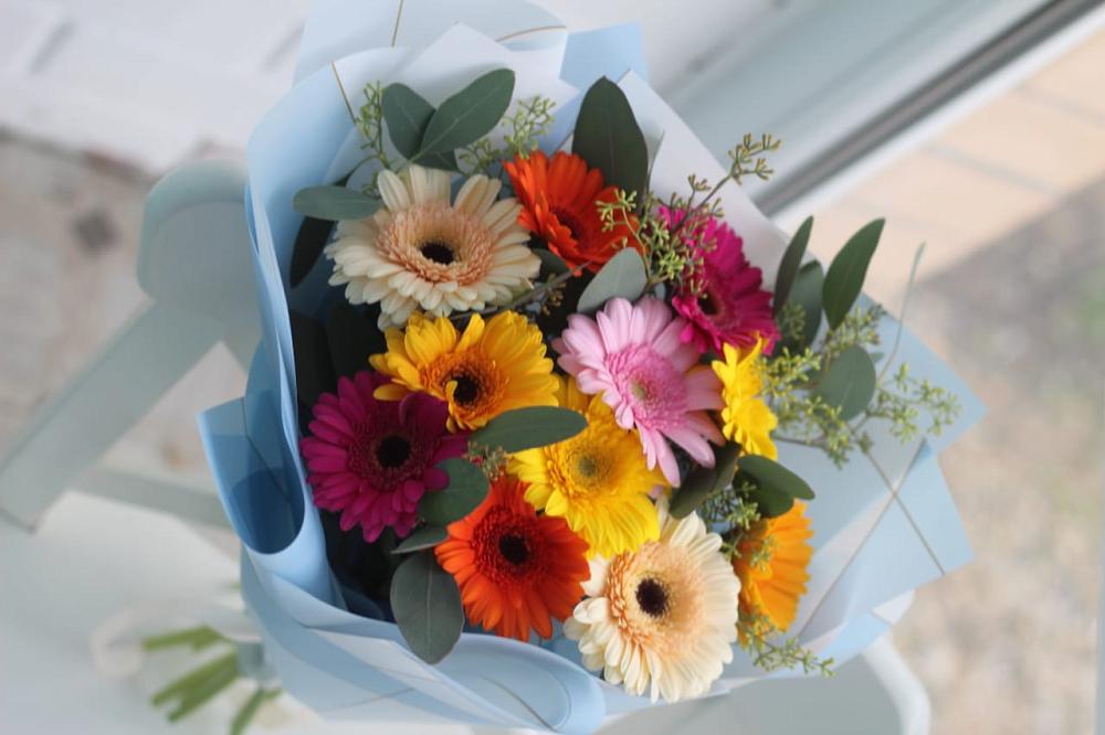 Букет цветов из: Герберы в Железнодорожном Иркутской области