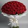 Букет 101 Красная роза Блэк Мэджик в Железнодорожном Иркутской области