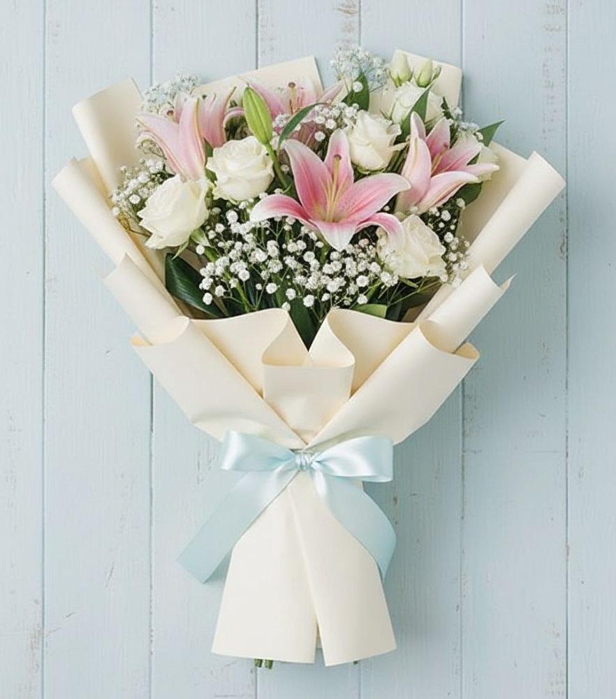 Букет цветов из: Лилии в Железнодорожном Иркутской области