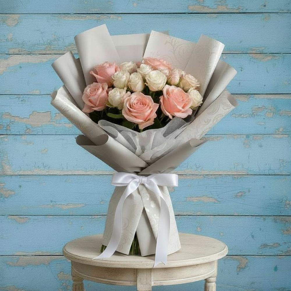 Букет цветов из: Розы в Железнодорожном Иркутской области