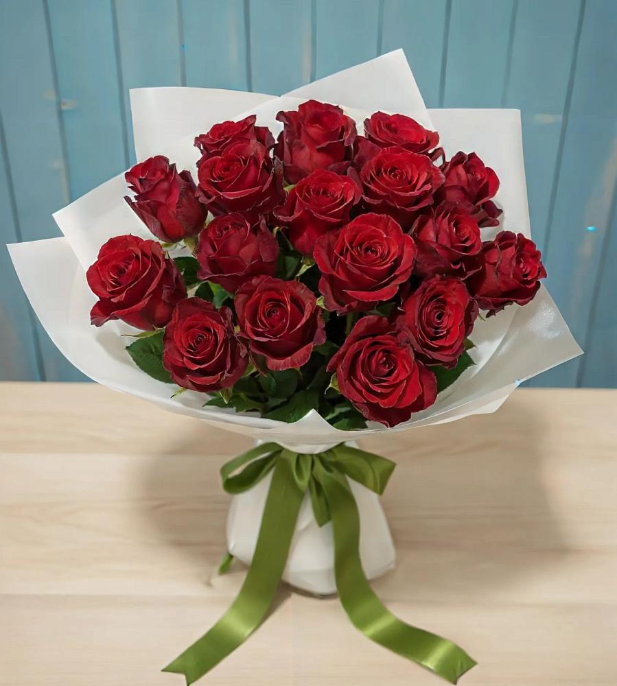 Букет Красные розы в Железнодорожном Иркутской области