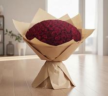 Букет 101 Красная роза в Железнодорожном Иркутской области