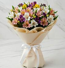 Букет цветов из:  Альстромерии в Железнодорожном Иркутской области