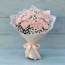 Букет цветов из:  Гвоздики #REPLACE_PRED# Железнодорожном Иркутской области