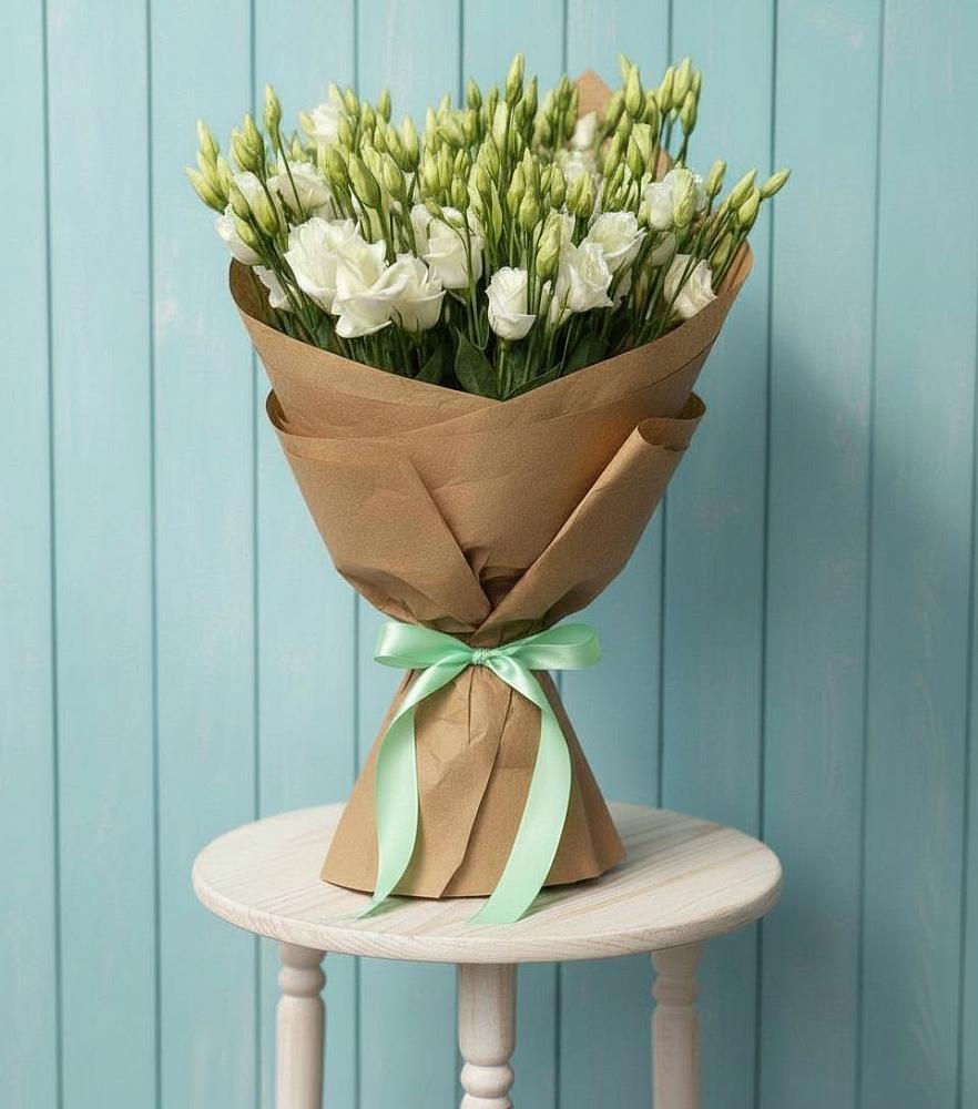 Букет цветов из: Лизиантусы в Железнодорожном Иркутской области