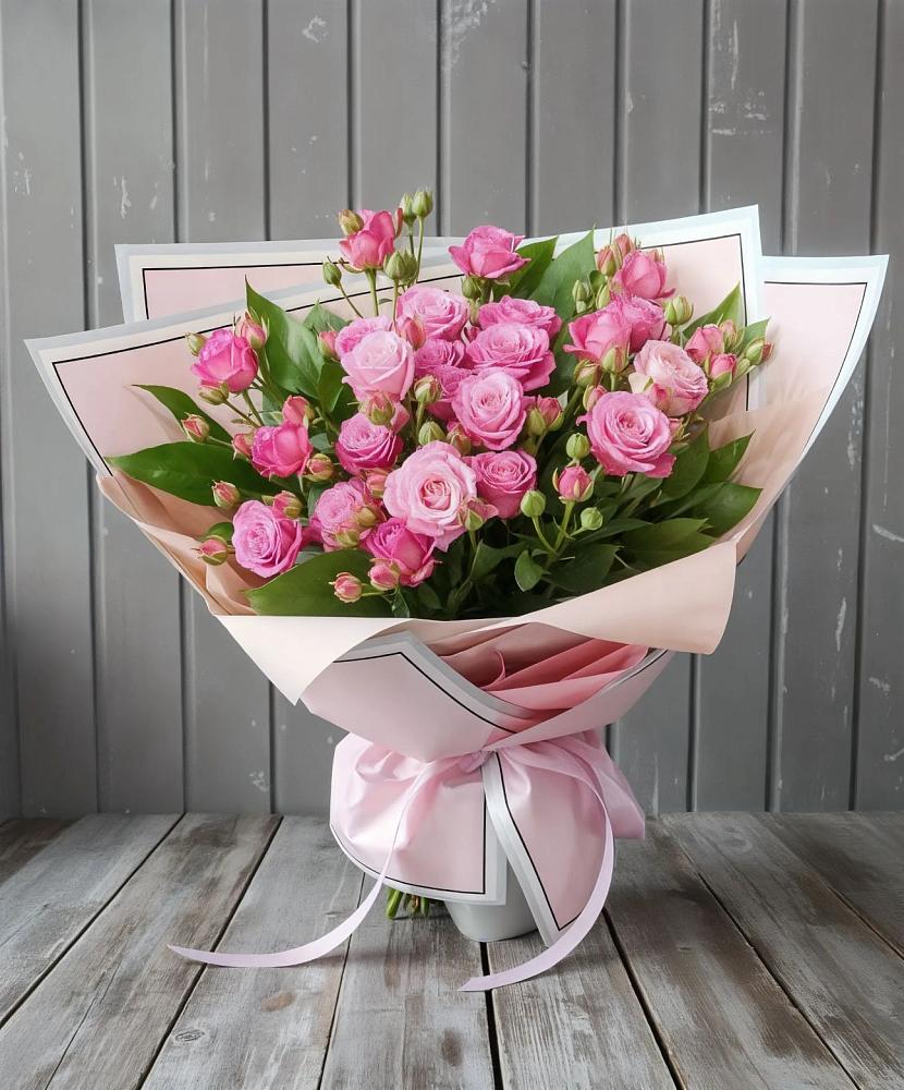 Букет Розовый кустик в Железнодорожном Иркутской области