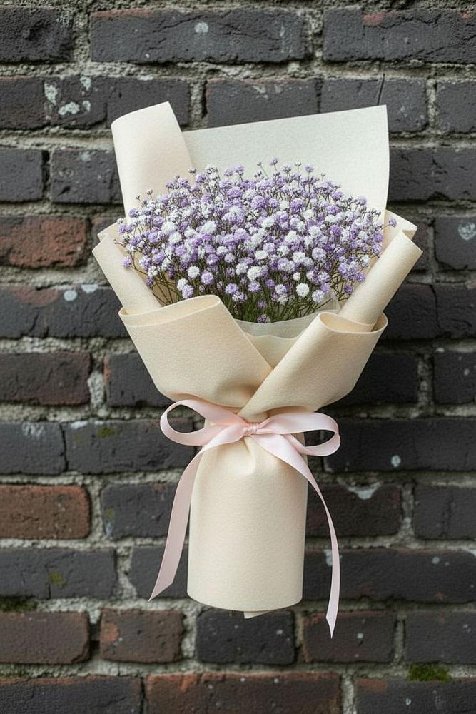 Букет цветов из: Гипсофила в Железнодорожном Иркутской области