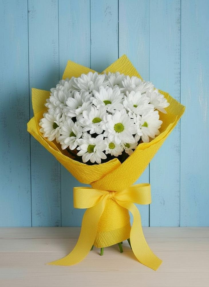 Букет цветов из: Хризантемы в Железнодорожном Иркутской области