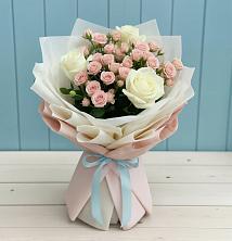 Букет цветов из:  Розы в Железнодорожном Иркутской области