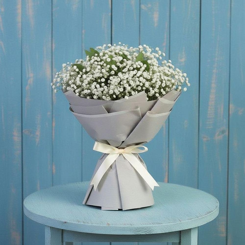 Букет цветов из: Гипсофила в Железнодорожном Иркутской области