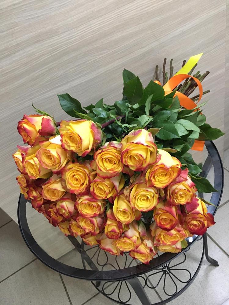 Букет Желтые розы в Железнодорожном Иркутской области