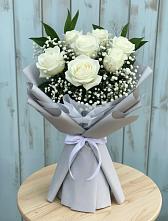 Букет цветов из:  Розы в Железнодорожном Иркутской области