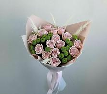 Букет цветов из:  Розы и Хризантемы в Железнодорожном Иркутской области