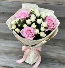 Букет цветов из:  Розы в Железнодорожном Иркутской области