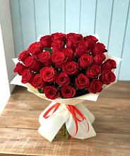 Букет 29 Красных роз в Железнодорожном Иркутской области