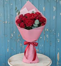 Букет цветов из:  Розы в Железнодорожном Иркутской области