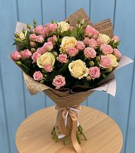 Букет цветов из:  Розы в Железнодорожном Иркутской области