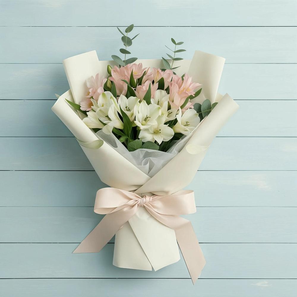 Букет цветов из: Альстромерии в Железнодорожном Иркутской области