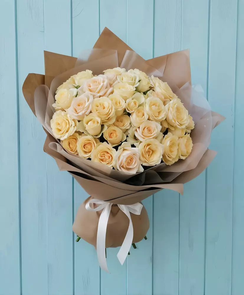 Букет Кремовое облако в Железнодорожном Иркутской области