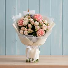 Букет цветов из:  Розы в Железнодорожном Иркутской области