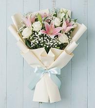 Букет цветов из:  Лилии в Железнодорожном Иркутской области