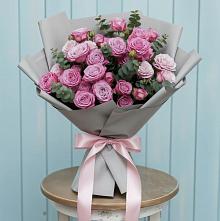 Букет цветов из:  Розы #REPLACE_PRED# Железнодорожном Иркутской области